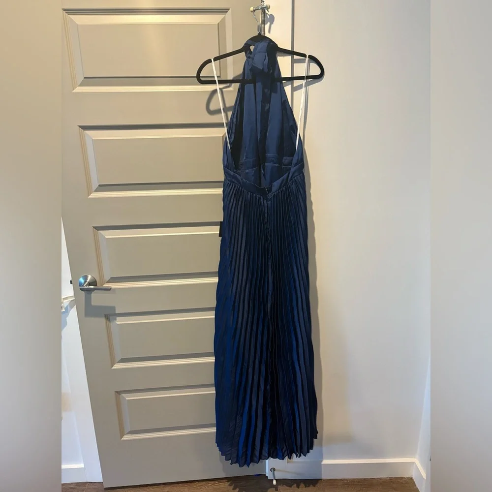 Lulu's Royal Blue Backless Dress - Picture 4 of 4